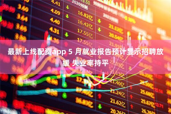 最新上线配资app 5 月就业报告预计显示招聘放缓 失业率持平