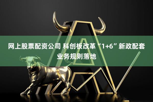 网上股票配资公司 科创板改革“1+6”新政配套业务规则落地